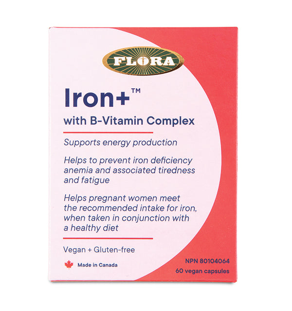 Iron+™ with B-Vitamin Complex | Iron Capsules