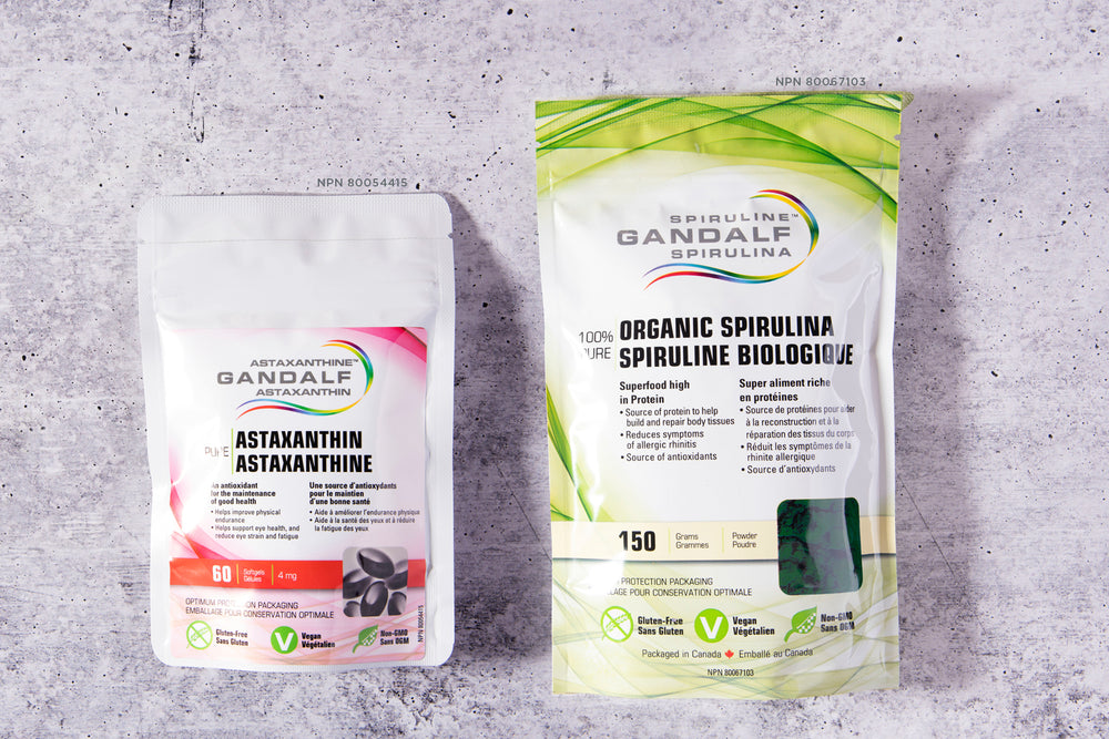 Supercharge your Summer with Gandalf Spirulina and Astaxanthin