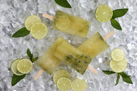 Manuka Honey + Mint + Lime Ice-Pops