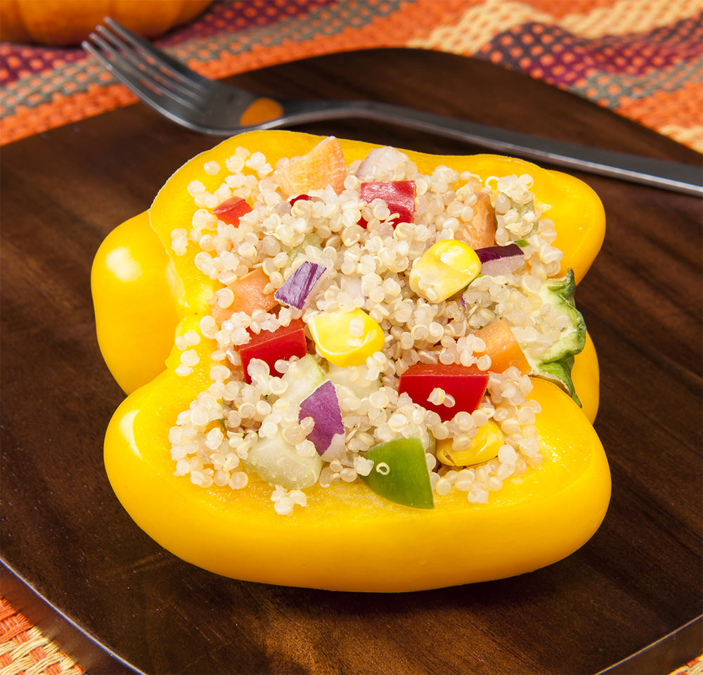 Quinoa with Corn & Peppers