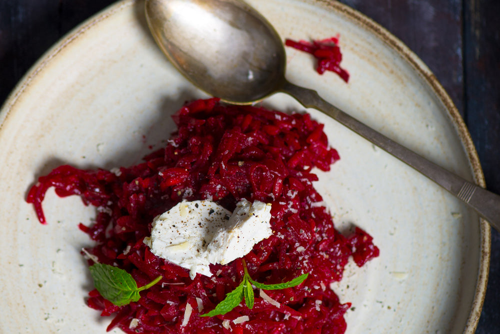 Easy Beet Risotto
