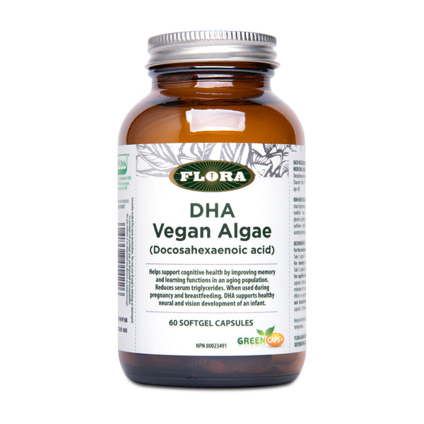 DHA végétarien à base d'algue