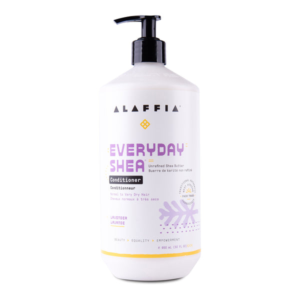 Alaffia EveryDay Shea Conditioner - Lavender  | Conditionneur Karité quotidien - lavande Alaffia