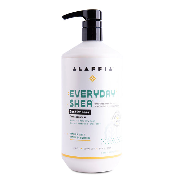 Alaffia EveryDay Karité Après-shampoing – Vanille Menthe | Conditionneur Karité quotidien - vanille-menthe Alaffia