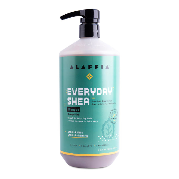 Alaffia EveryDay Shea Shampoo - Vanille Menthe | Shampoing Karité quotidien - vanille-menthe Alaffia