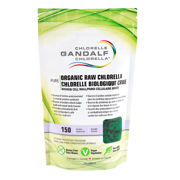Gandalf™ Poudre de chlorelle biologique | Poudre de Chlorelle biologique