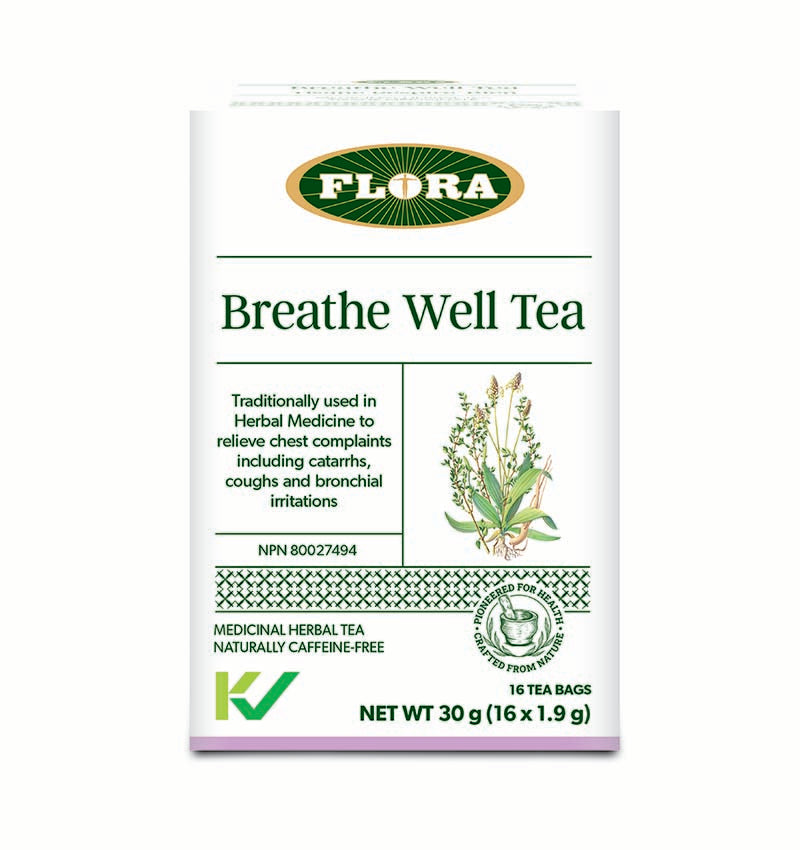 Flora Breathe Well Tea