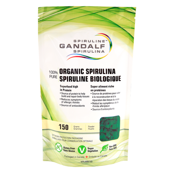 Gandalf™ Organic Spirulina Powder | Poudre de Spiruline biologique
