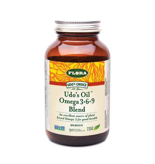 Udo's Oil® Omega 3•6•9 Blend Capsules | Capsules d'Huile d'Udo® Mélange d'oméga 3•6•9