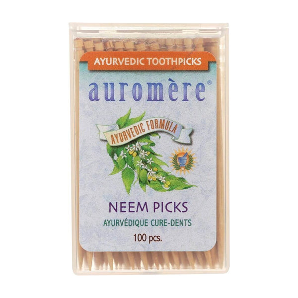 Auromère® Ayurvedic Neem Toothpicks | Ayurvédique Cure-Dents
