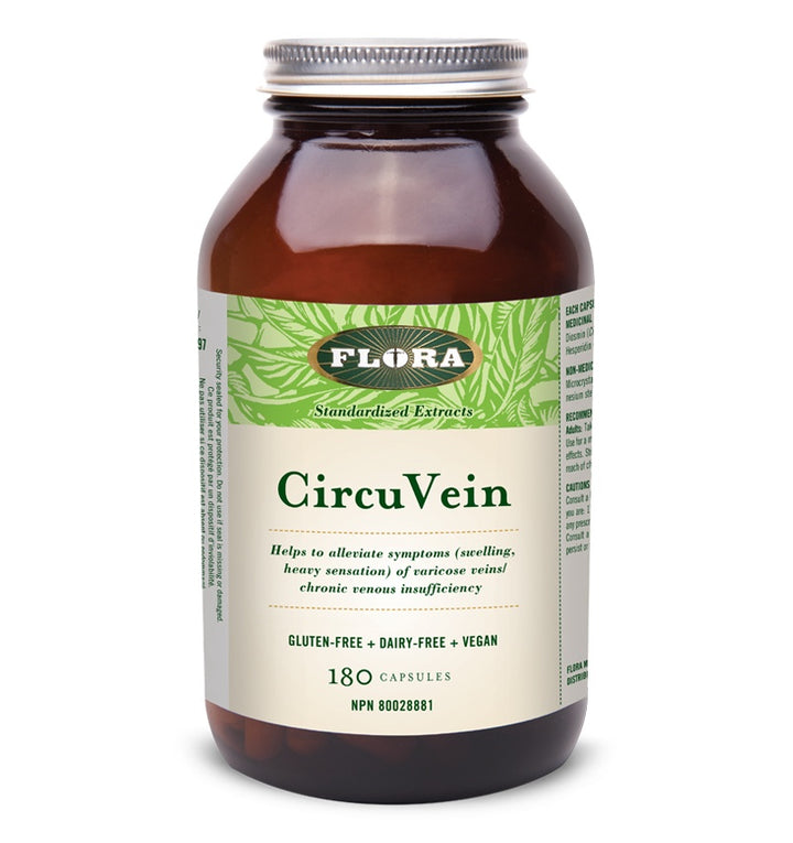 CircuVein to help reduce vein swelling and heaviness, improve appearance of varicose veins