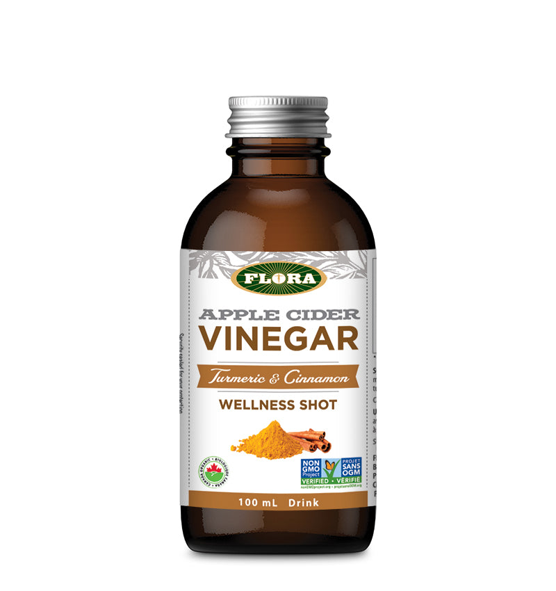 Apple Cider Vinegar - Turmeric + Cinnamon | Vinaigre de cidre de pomme - Curcuma et cannelle