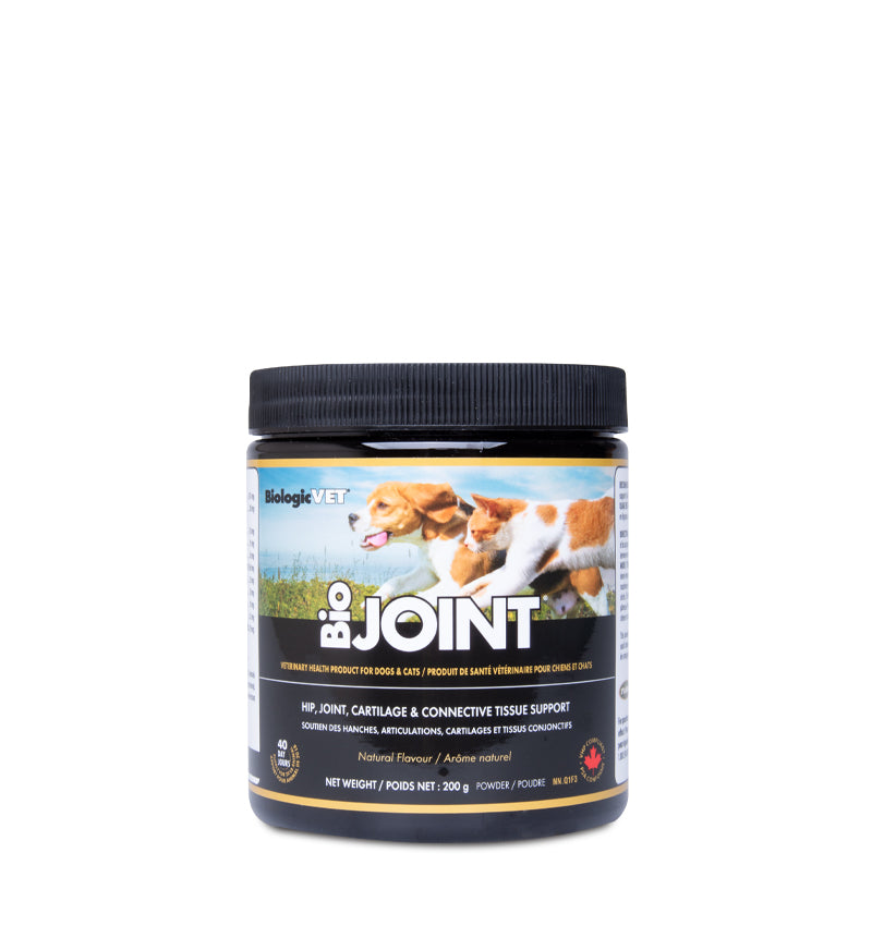 pet supplements to support joint health in hips, cartilage, and connective tissue by BiologicVET