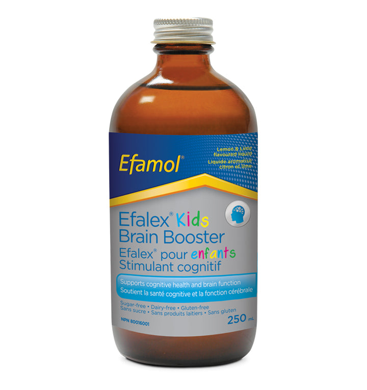 brain health and function supplement for kids, lemon lime liquid supplement for concentration