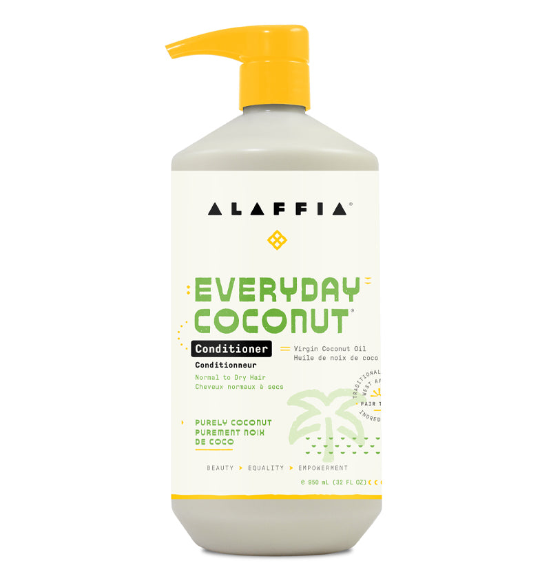 Alaffia fair trade conditioner with virgin coconut