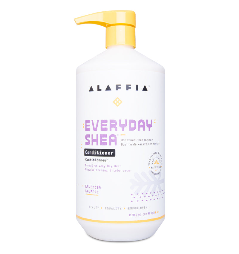 Alaffia Everyday Shea fair trade conditioner with lavender