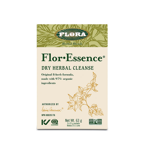 Flor*Essence dry herbal cleanse with organic herbs