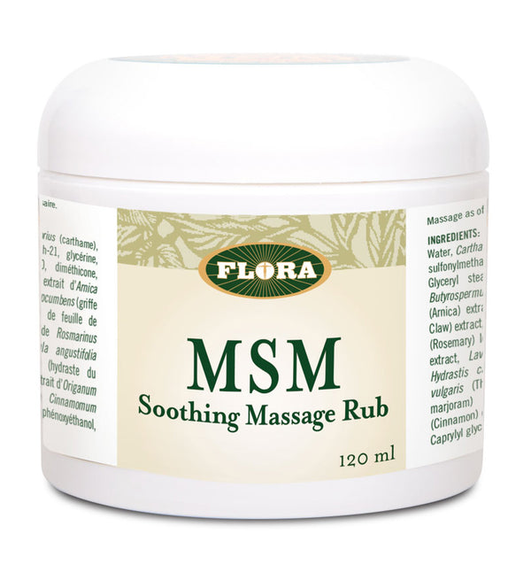 MSM - Soothing Massage Rub | Baume de massage