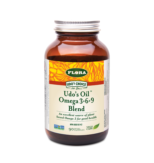 Udo's Oil® Omega 3•6•9 Blend Capsules | Capsules d'Huile d'Udo® Mélange d'oméga 3•6•9