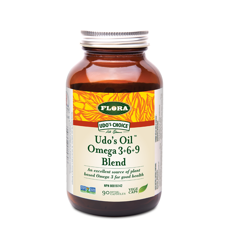 Udo's Oil® Omega 3•6•9 Blend Capsules | Capsules d'Huile d'Udo® Mélange d'oméga 3•6•9