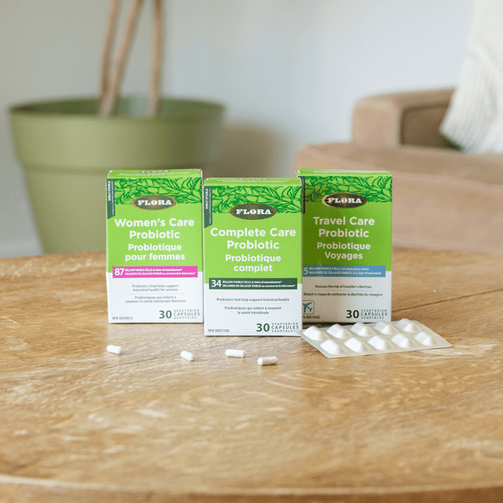 Probiotics for women, for traveling, and for all occasions by Flora Health